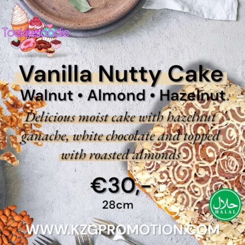 Vanilla Nutty Cake