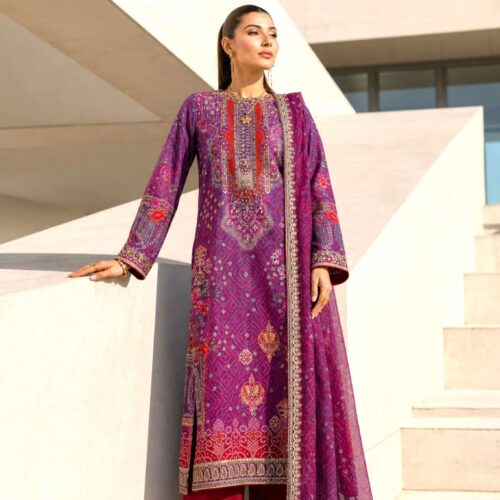 b2 Silk Designer Suit, Salwar Kameez (B)